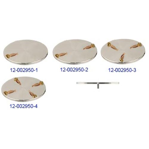 EM-Tec S-Clip sample holder with various number S-Clip on Ø50x5mm